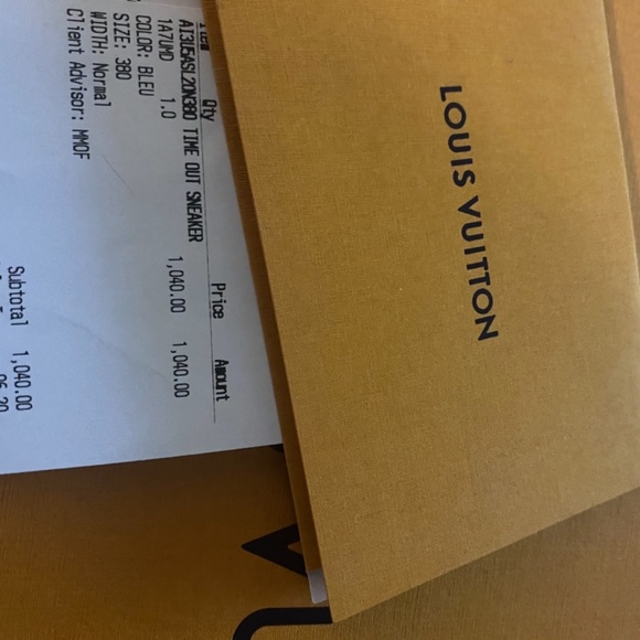 Authentic women’s LV shoes 💙🤍 - Picture 3 of 5